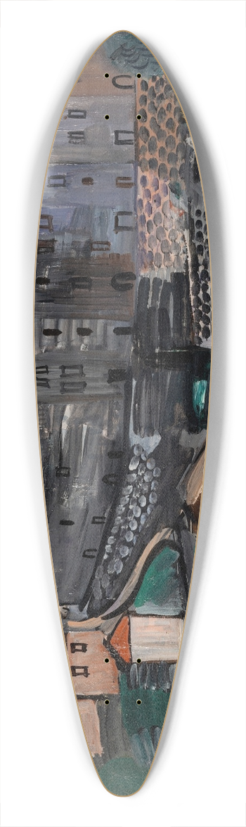 Raoul Dufy - Vence 39.3 inch art pintail longboard deck
