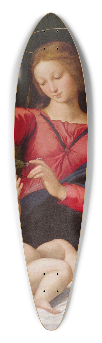 Raphael - La Madone De Lorette 39.3 inch art pintail longboard deck