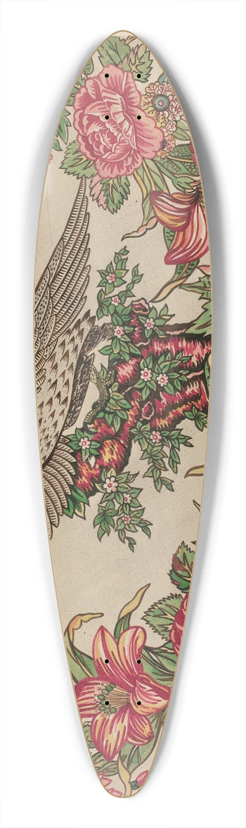 Raymond Manupelli - Chintz 39.3 inch art pintail longboard deck