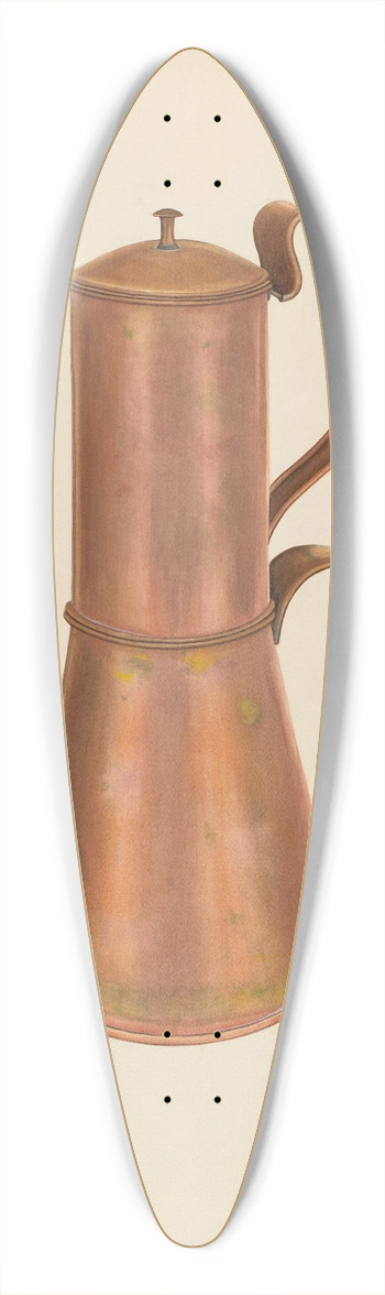 Ray Price - Coffee Pot 39.3 inch art pintail longboard deck