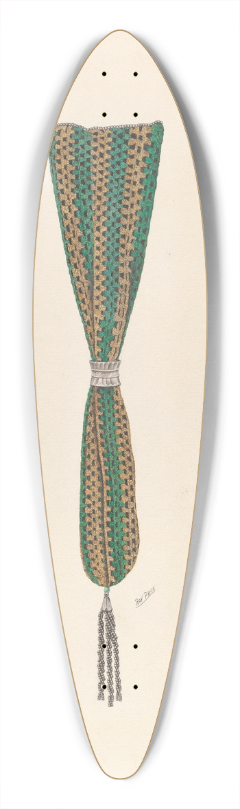 Ray Price - Coin Purse 39.3 inch art pintail longboard deck