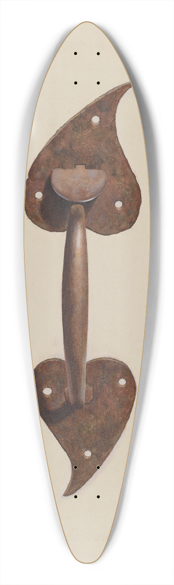 Regina Henderer - Suffolk Latch 39.3 inch art pintail longboard deck