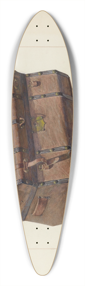Regina Henderer - Trunk 39.3 inch art pintail longboard deck