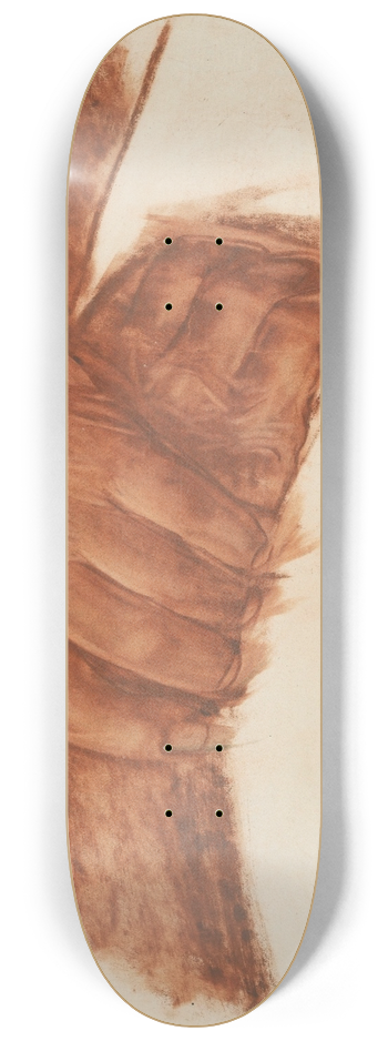Alexandre Jacovleff - Study of hands 8.25 inch art skate deck
