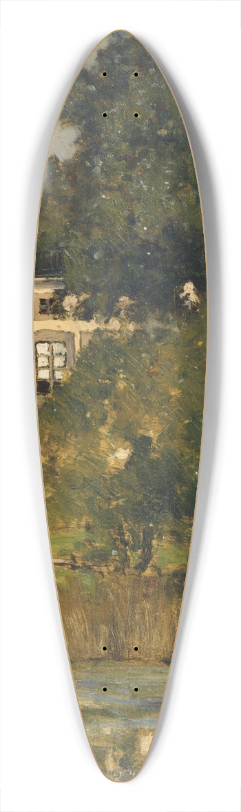 Reinhold Norstedt - Haga 39.3 inch art pintail longboard deck
