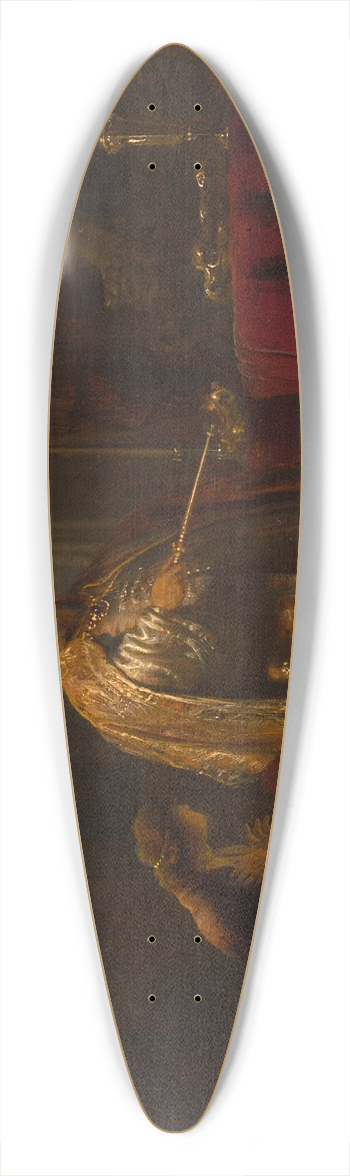 Rembrandt van Rijn - Daniel and Cyrus Before the Idol Bel 39.3 inch art pintail longboard deck