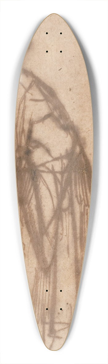 Rembrandt van Rijn - Old Man Leaning on a Stick 39.3 inch art pintail longboard deck