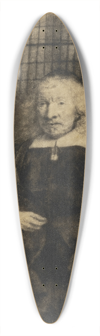 Rembrandt van Rijn - Thomas Haaringh (Old Haaringh) 39.3 inch art pintail longboard deck
