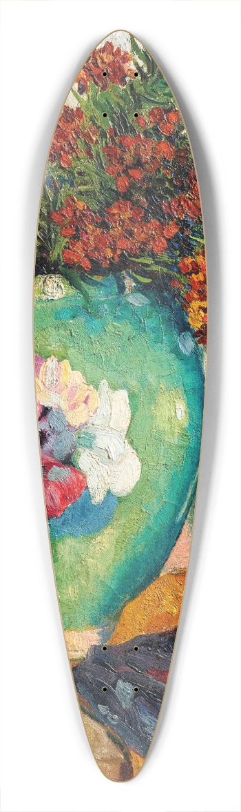 Ren Paresce - Natura morta 39.3 inch art pintail longboard deck