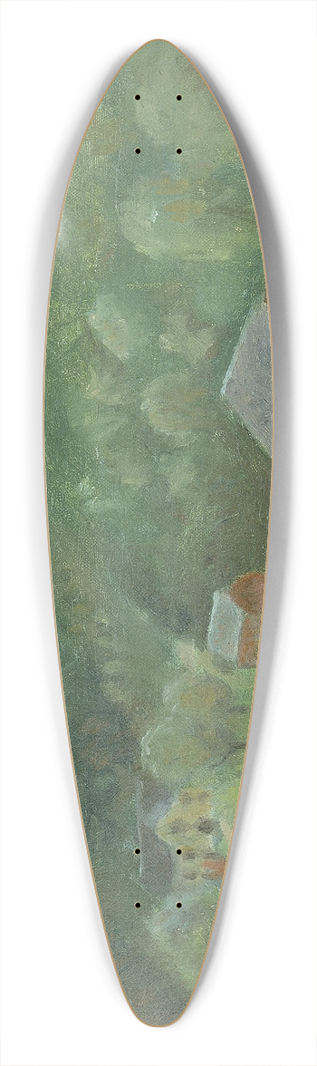 R. G. Wilson - Landscape 39.3 inch art pintail longboard deck