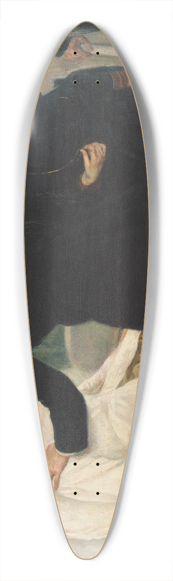 Richard Bergh - Hypnotic Sance 39.3 inch art pintail longboard deck