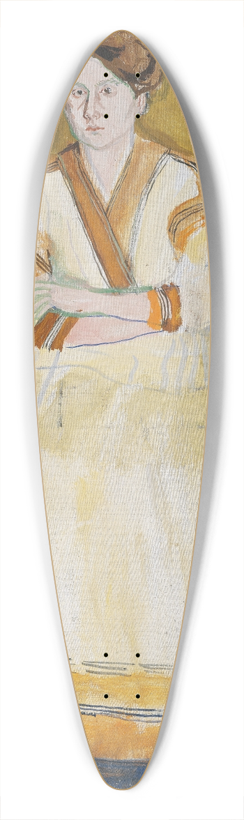 Richard Gerstl - Mathilde Schnberg 39.3 inch art pintail longboard deck