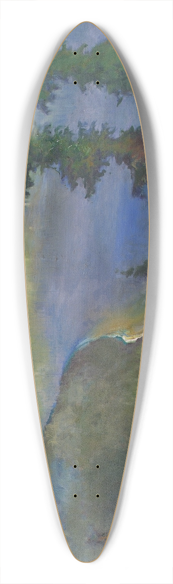 Richard Harlfinger - Altaussee 39.3 inch art pintail longboard deck