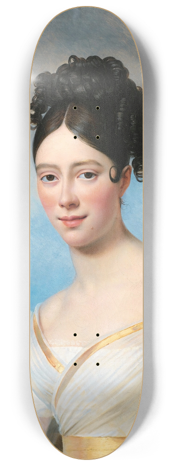 Alexandre-Jean Dubois-Drahonet - Presumed portrait ofMaria Malibran 8.25 inch art skate deck