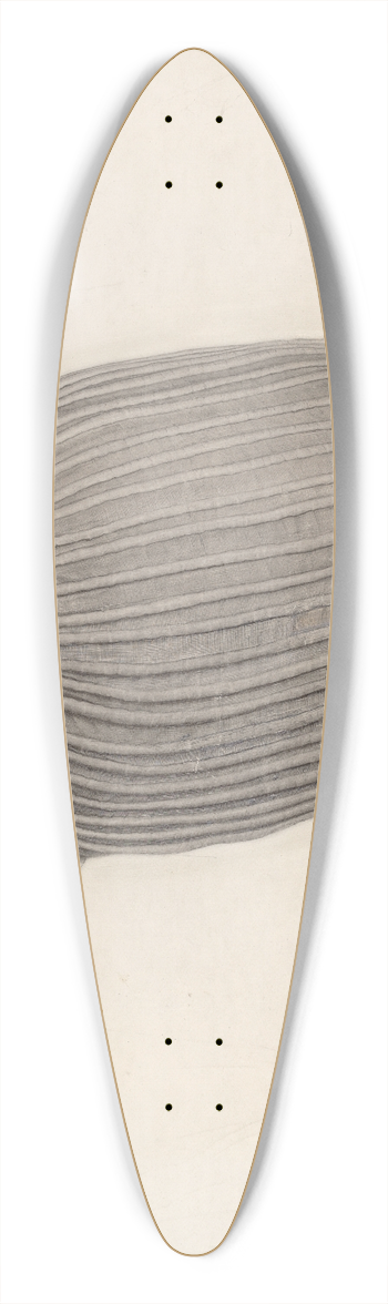 Richard Whitaker - Babys Bonnet 39.3 inch art pintail longboard deck