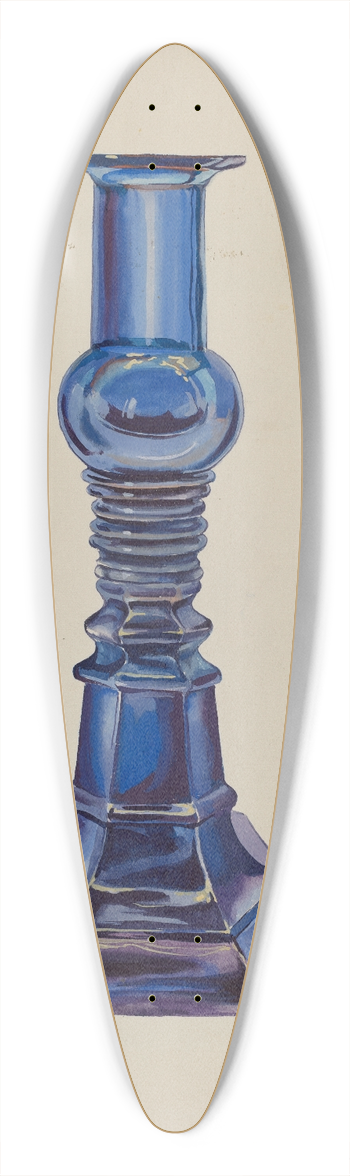 Roberta Elvis - Glass Candlestick 39.3 inch art pintail longboard deck