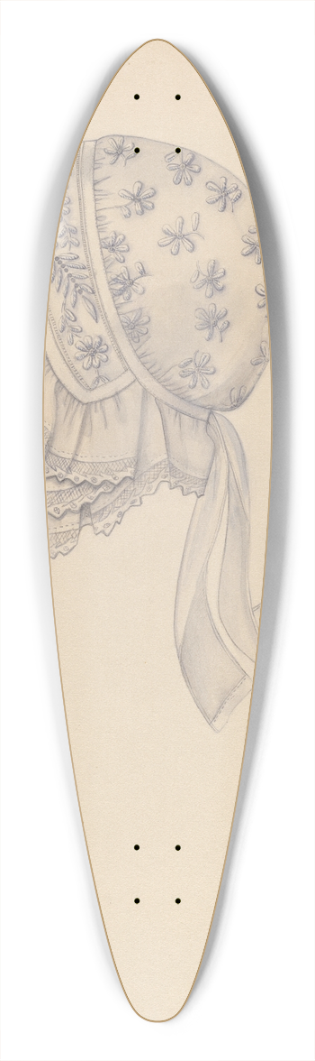 Roberta Spicer - Bonnet 39.3 inch art pintail longboard deck