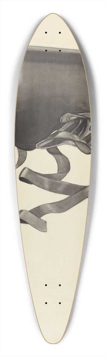 Roberta Spicer - Bonnet 39.3 inch art pintail longboard deck