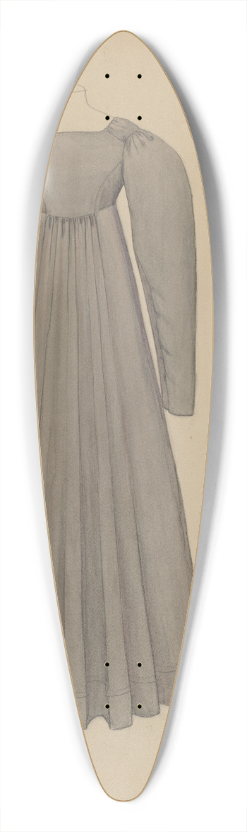 Roberta Spicer - Quaker Dress 39.3 inch art pintail longboard deck