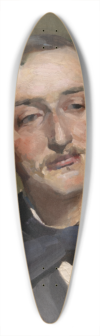Robert Bolling Brandegee - Cass Gilbert 39.3 inch art pintail longboard deck