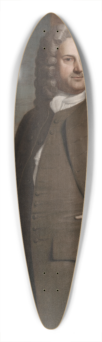 Robert Feke - Charles Apthorp 39.3 inch art pintail longboard deck