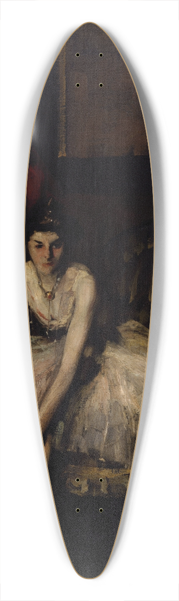 Robert Henri - Ballet Dancer 39.3 inch art pintail longboard deck