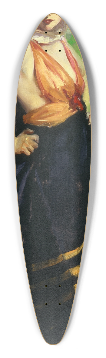 Robert Henri - Betalo Rubino, Dramatic Dancer 39.3 inch art pintail longboard deck