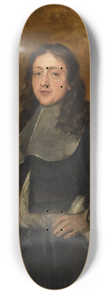 Gonzales Coques - Portrait of a gentleman 8.25 inch art skate deck