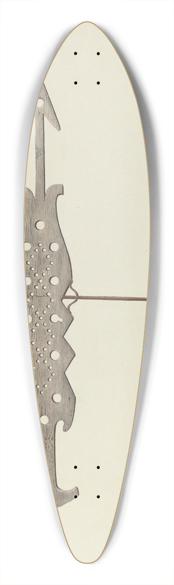 Robert Pohle - Weather Vane 39.3 inch art pintail longboard deck