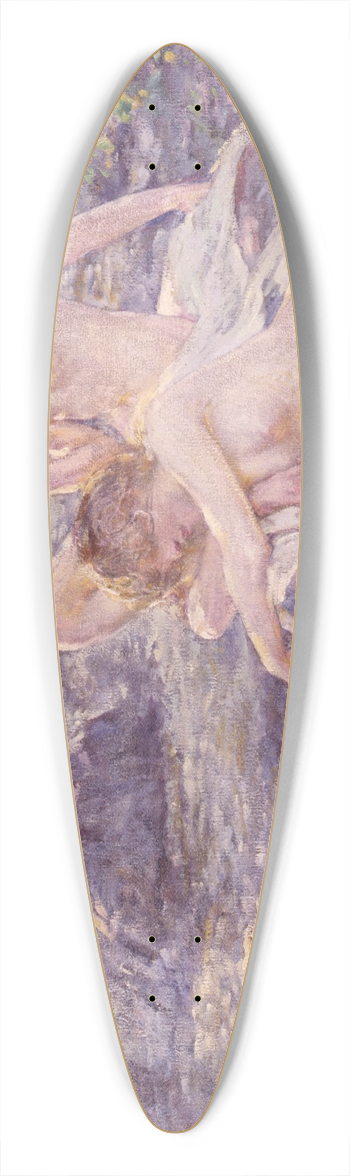 Robert Reid - The Bathers 39.3 inch art pintail longboard deck