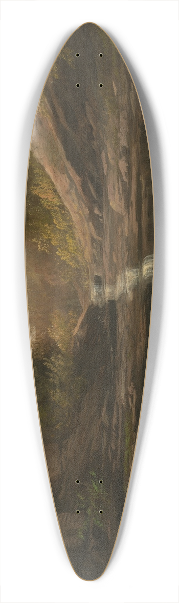 Robert S. Duncanson - Mountain Pool 39.3 inch art pintail longboard deck