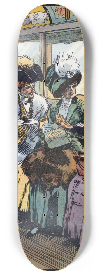 Gordon Grant - The fare sex 8.25 inch art skate deck