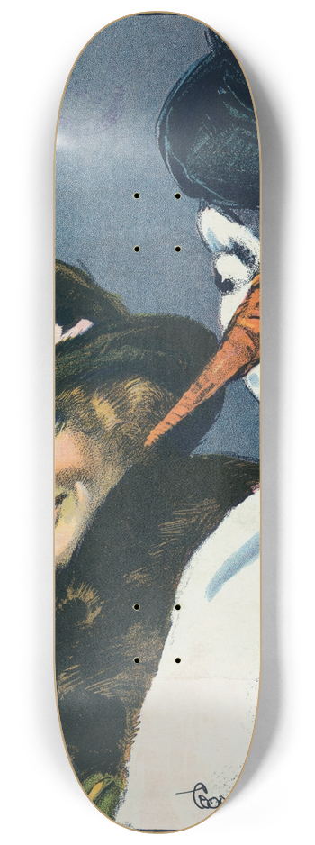 Gordon Grant - The flirt 8.25 inch art skate deck