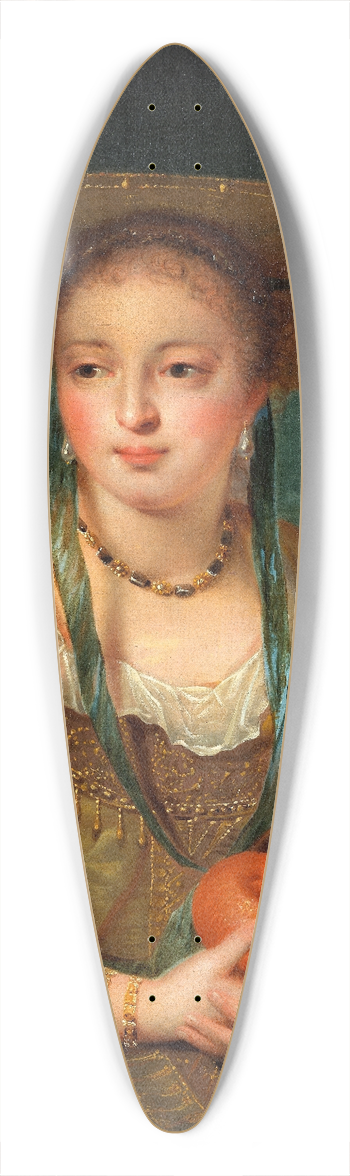 Robert Tournires - Pomona 39.3 inch art pintail longboard deck