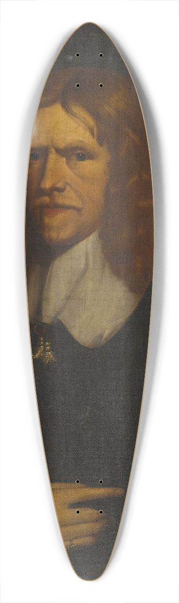 Robert Walker - Portrait of a gentleman 39.3 inch art pintail longboard deck