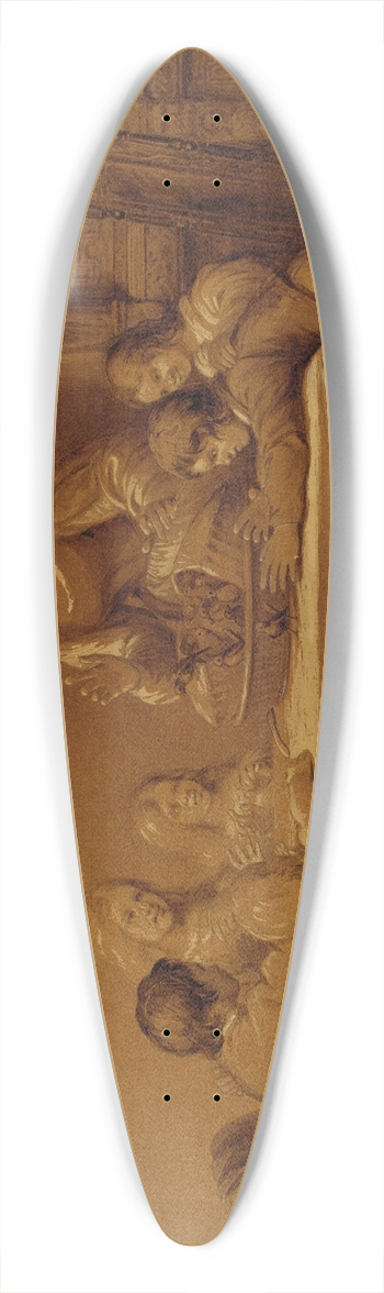Robert Walter Weir - Family Group 39.3 inch art pintail longboard deck