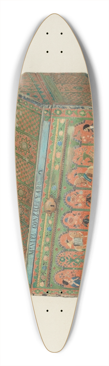 Robert W.R. Taylor - Chest 39.3 inch art pintail longboard deck