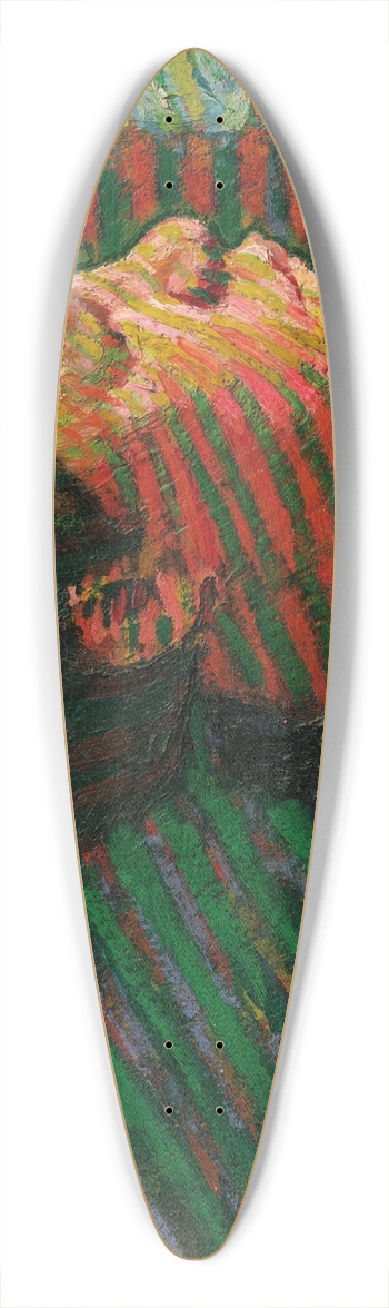 Roderic O'Conor - Breton Boy in Profile 39.3 inch art pintail longboard deck