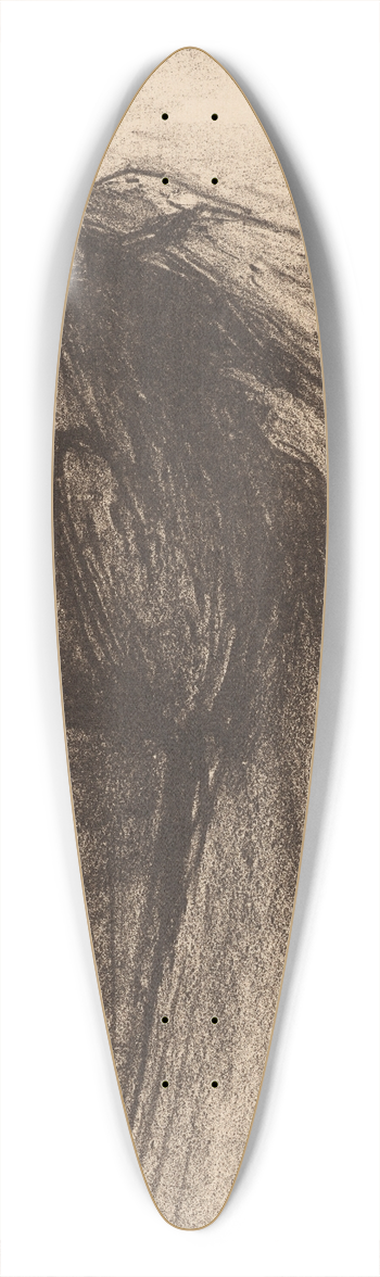 Roderic O'Conor - Deux femmes de profil dans un paysage 39.3 inch art pintail longboard deck