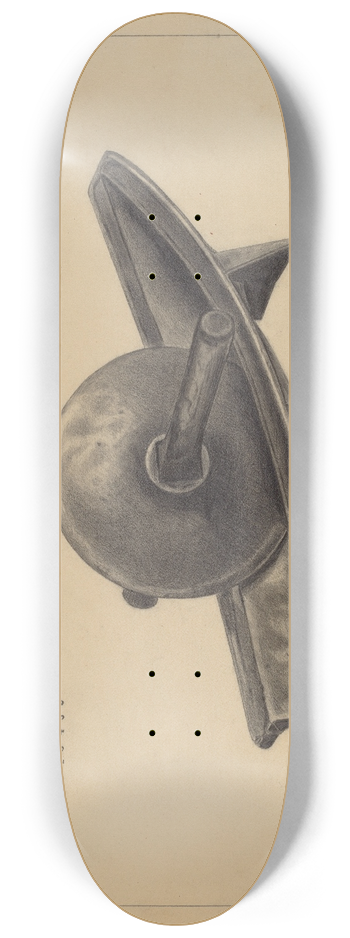 Gordon Sanborn - Coffee Grinder 8.25 inch art skate deck