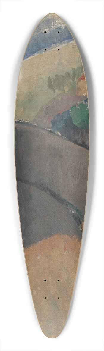 Roger de La Fresnaye - Paysage 39.3 inch art pintail longboard deck