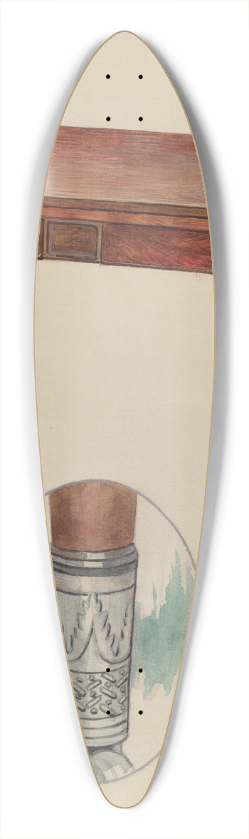 Rolland Livingstone - Table (Console or Card Table) 39.3 inch art pintail longboard deck