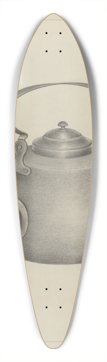 Rollington Campbell - Kettle 39.3 inch art pintail longboard deck