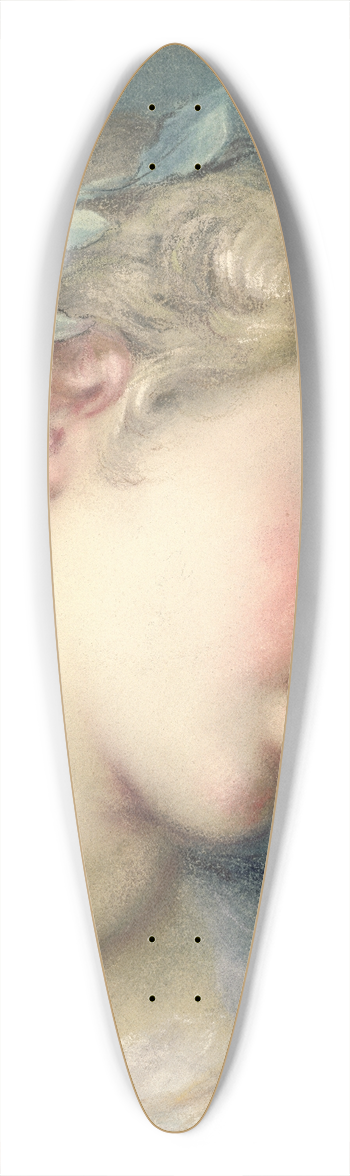 Rosalba Carriera - A Muse 39.3 inch art pintail longboard deck