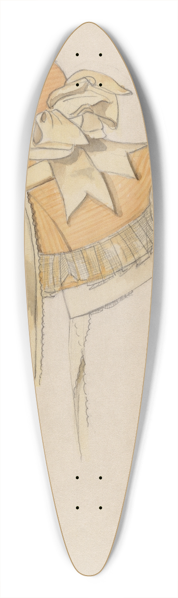 Rosalia Lane - Bonnet 39.3 inch art pintail longboard deck