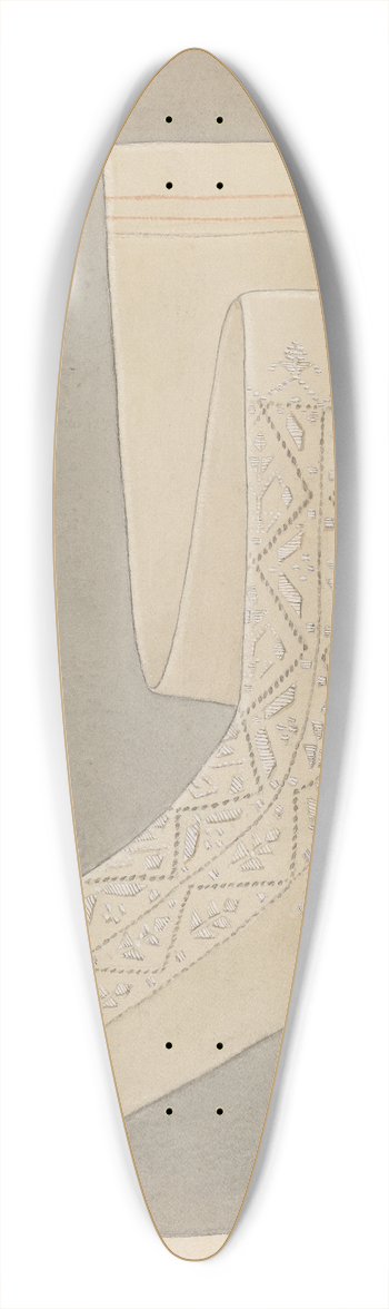 Rosalia Lane - Stockings 39.3 inch art pintail longboard deck