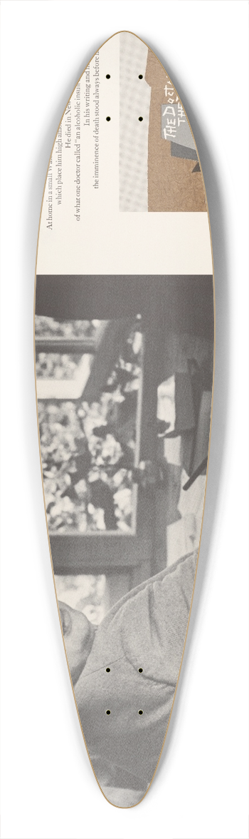Rosalie Thorne McKenna - Dylan Thomas: great authors from the Time Reading Program 39.3 inch art pintail longboard deck