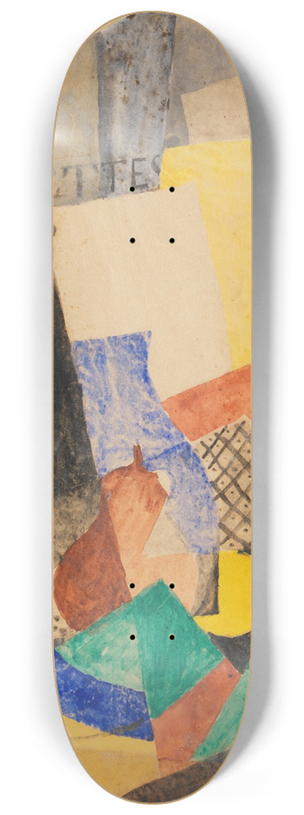 Gottfried Graf - Kubistisches Stillleben 8.25 inch art skate deck