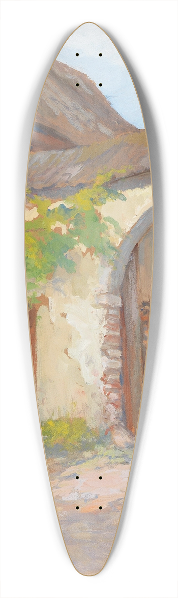 Rudolf Kierner - Bauernhaus in Ardagger 39.3 inch art pintail longboard deck
