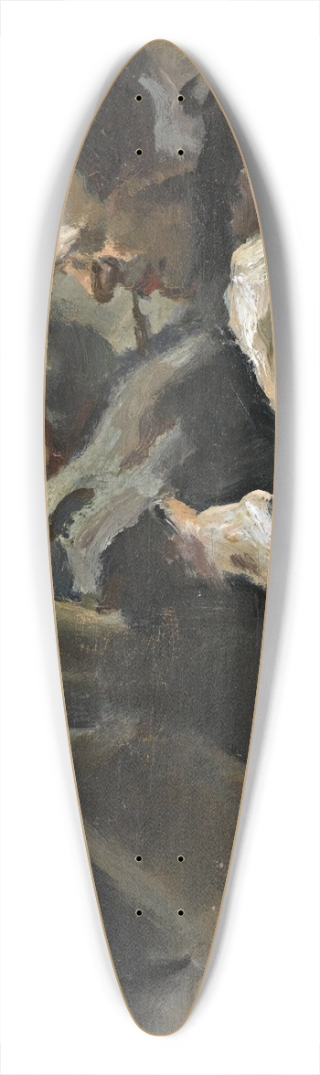 Rudolf Kremlika - A Cobbler 39.3 inch art pintail longboard deck